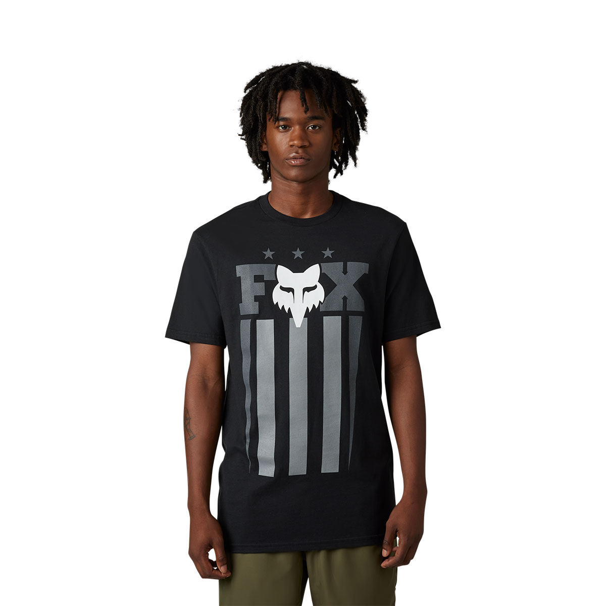 在庫処分】 Tシャツ/カットソー(七分/長袖) 90s fox racing fox image