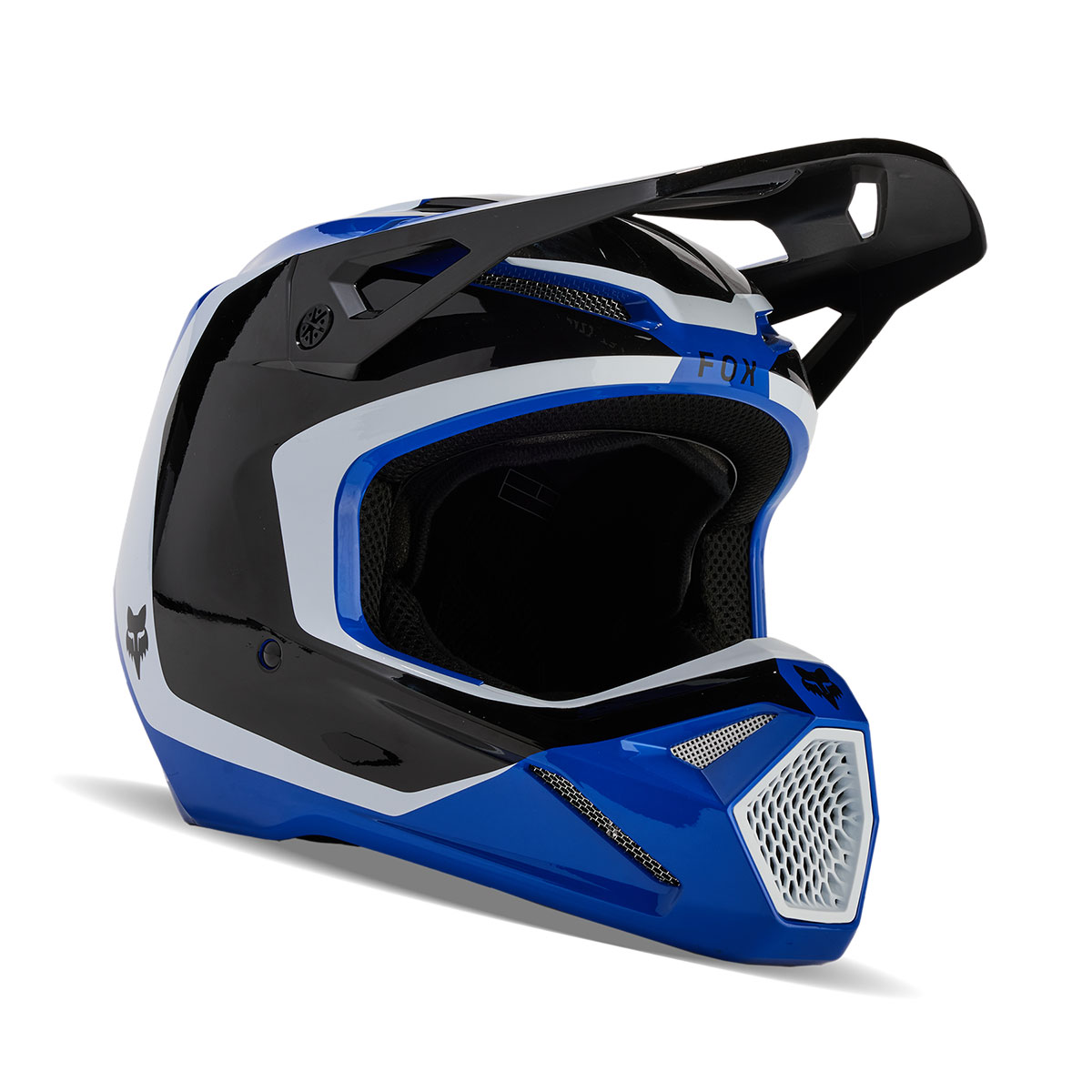 【高評価新作】foxracing V1ヘルメット中古品 セキュリティ・セーフティ